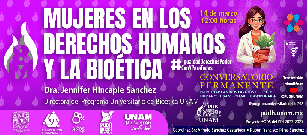 Mujeres en los derechos humanos y la bioética