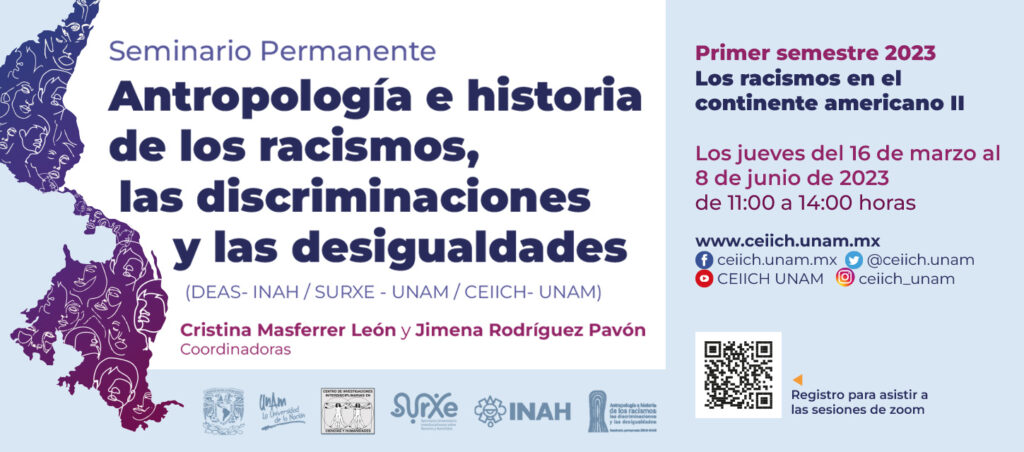Seminario Permanente “Antropología e historia de los racismos, las discriminaciones y las desigualdades”