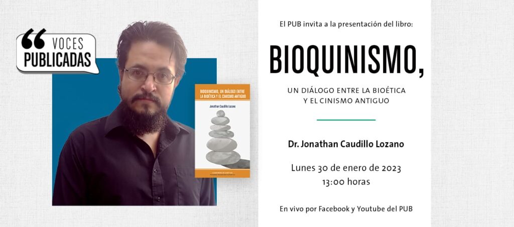Presentación del libro "Bioquinismo, un diálogo entre la Bioética y el cinismo antiguo"